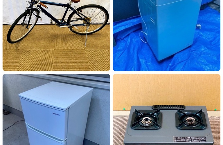 入学、就職、結婚、転勤などでご不要になった家電、家具など。買取専門店はちふくにぜひお任せください！