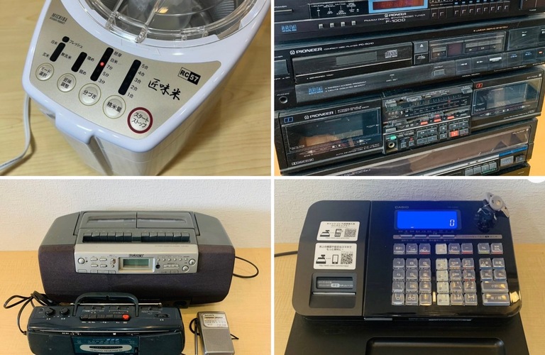  転居などに伴うオーディオ、調理家電、スマホ、などを処分する前に、買取専門店はちふくにまずご相談ください。
